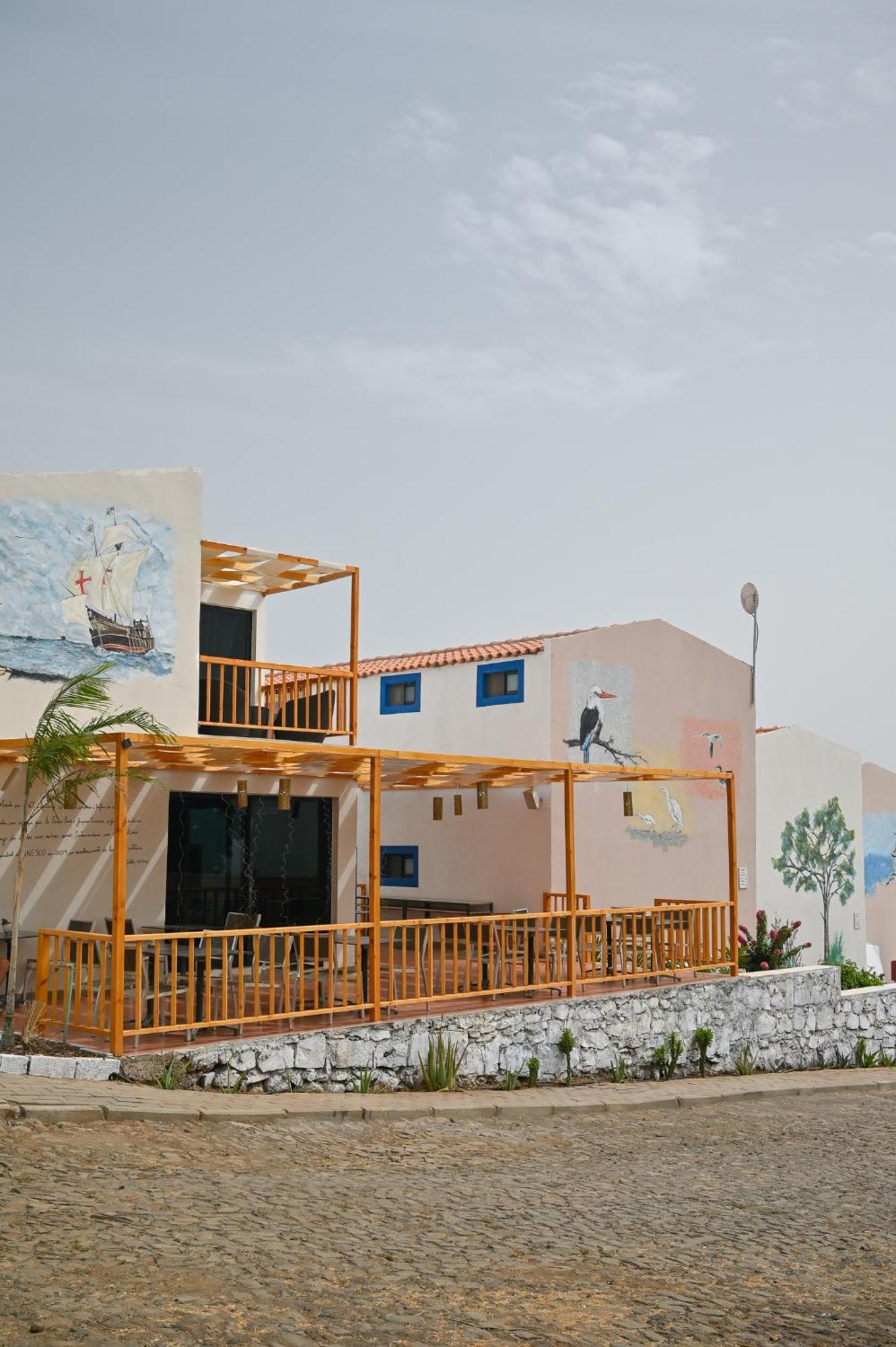 Ferienwohnung Encosta Azul Cidade Velha Exterior foto